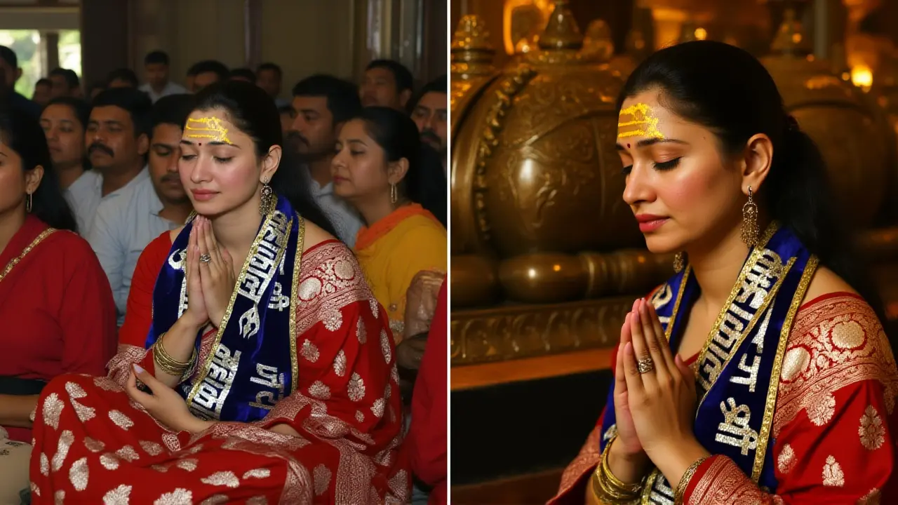 उज्जैन में तमन्ना भाटिया का भगवान महाकाल दर्शन, बोलीं: बाबा के बुलावे पर ही आते हैं भक्त
